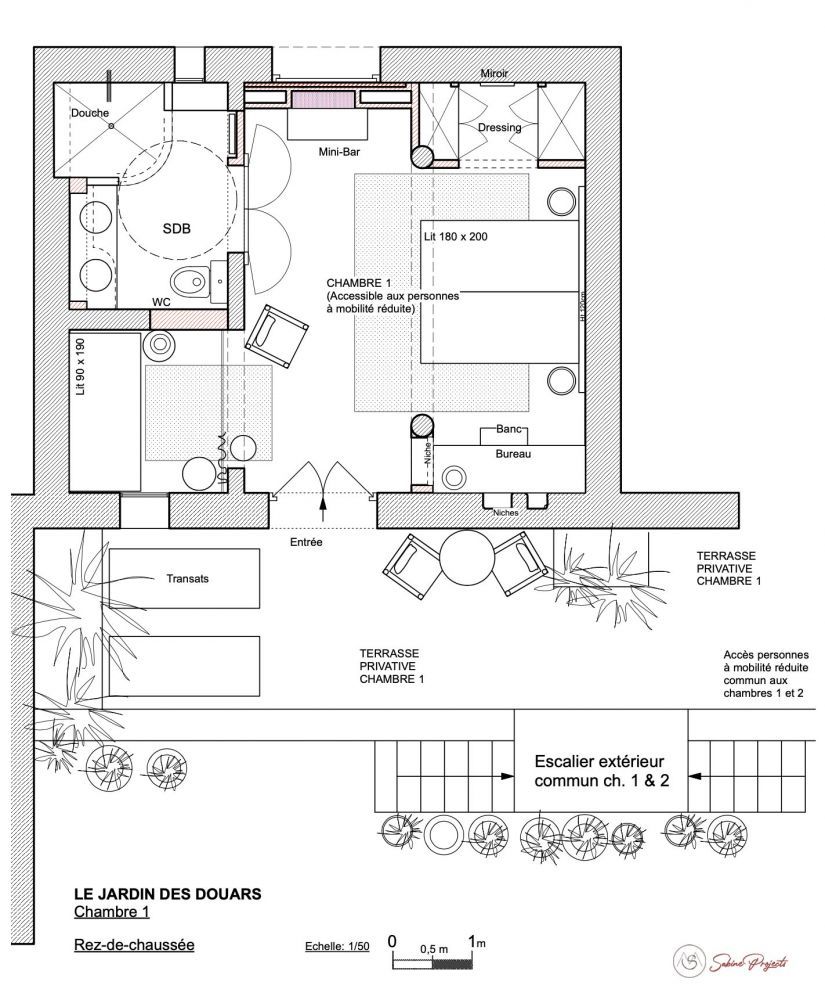 Chambre Beldi Terrasse