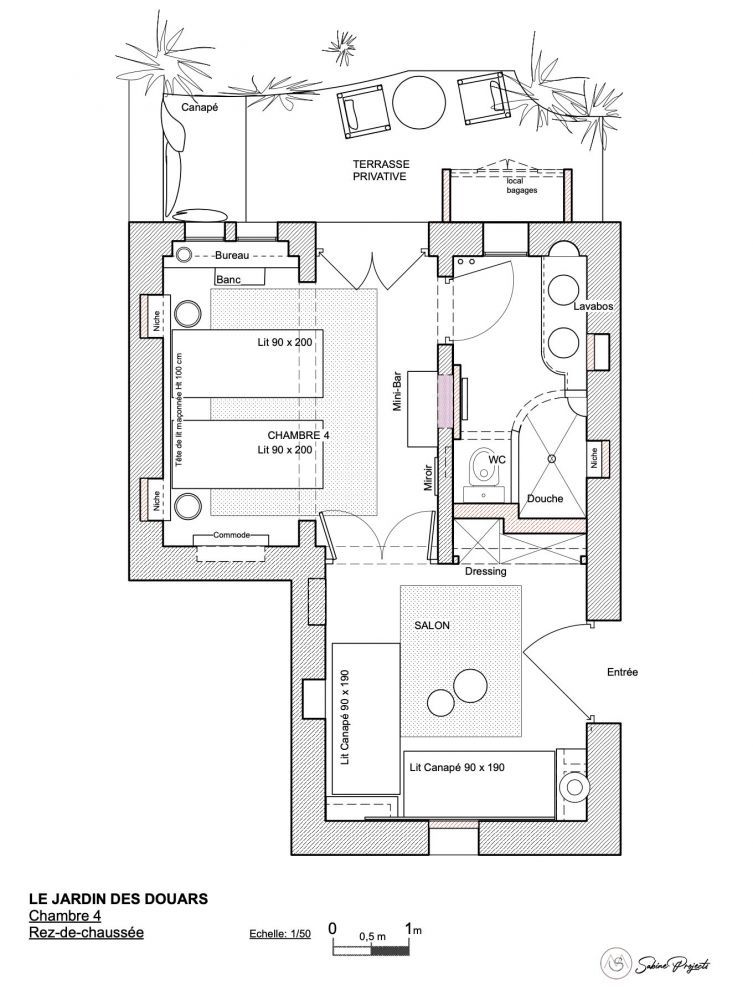 Chambre Smala Terrasse