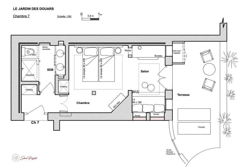 Chambre Beldi Terrasse