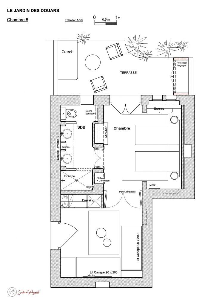 Chambre Smala Terrasse